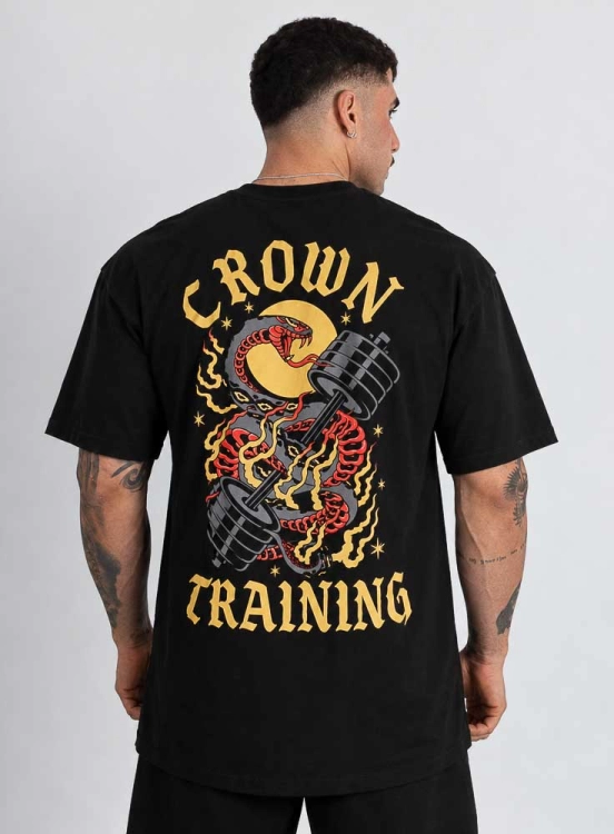 Produto Camiseta Oversized Cobra Preta