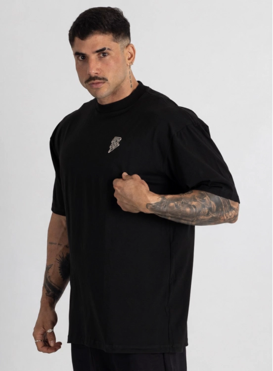 Camiseta Oversized Dino Preta Produto Camiseta Oversized Dino Preta