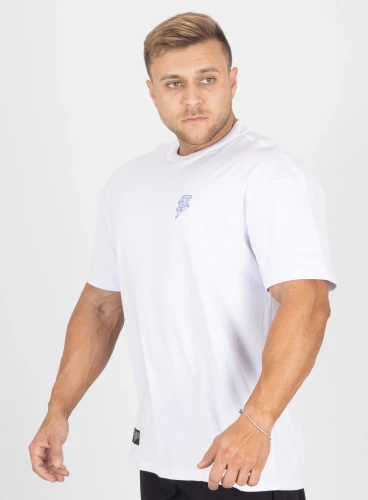 Camiseta Oversized Branca Greek