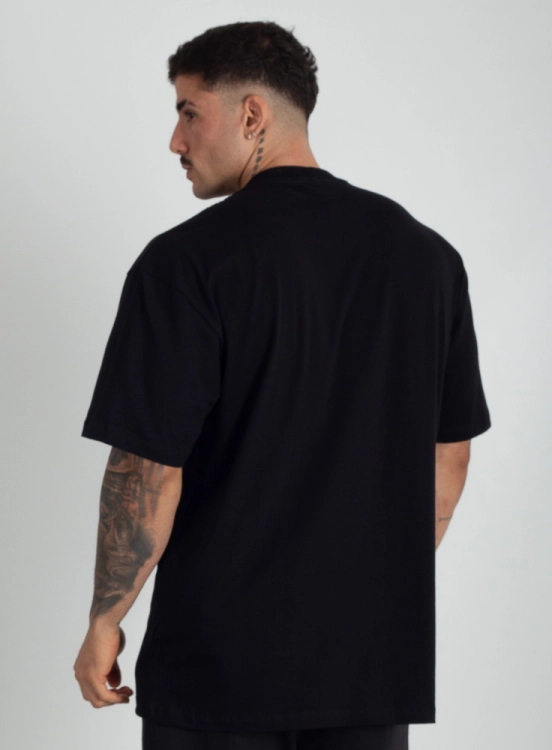 Camiseta Oversized Neutral Preta Produto Camiseta Oversized Neutral Preta