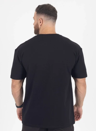 Camiseta Oversized Preta Shock Crown Training Camiseta Oversized Preta Shock Crown Training