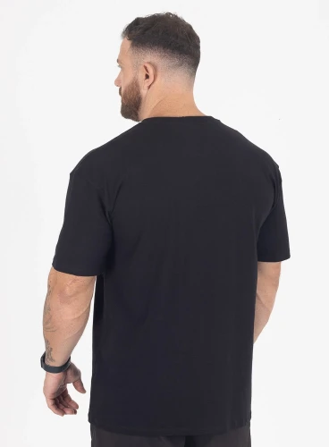 Camiseta Oversized Preta Shock Crown Training Produto Camiseta Oversized Preta Shock Crown Training