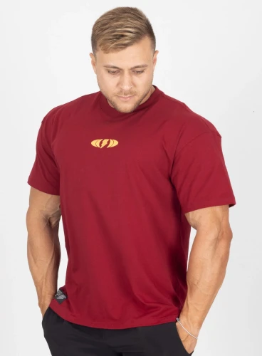 Camiseta Oversized Bordô Volt