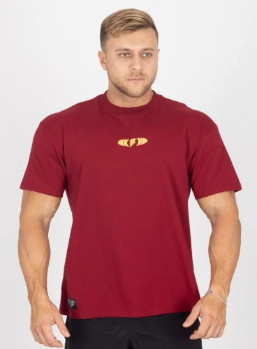 Camiseta Oversized Bordô Volt