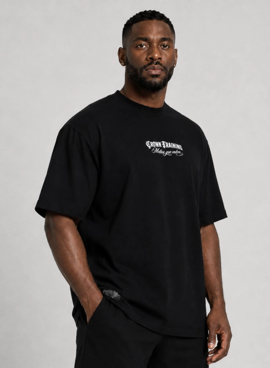 Camiseta Oversized Cultura Preta Produto Camiseta Oversized Cultura Preta