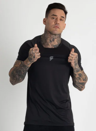 Produto Camiseta Crown Dry Fit ice Logo Preta