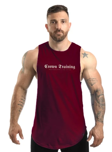 Regata Crown Tank Bordo