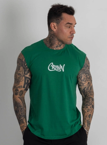 Regata Crown Japonesa Flow Verde Bandeira Produto Regata Crown Japonesa Flow Verde Bandeira