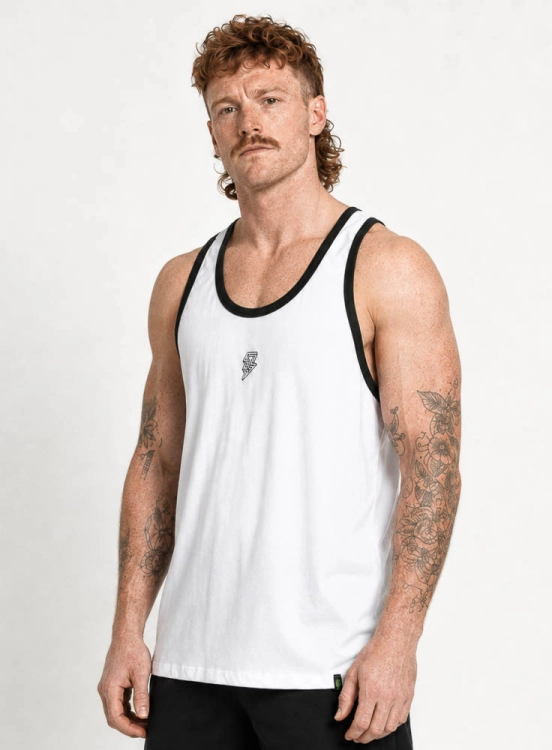 Produto Regata Crown Nadador Logo Branca