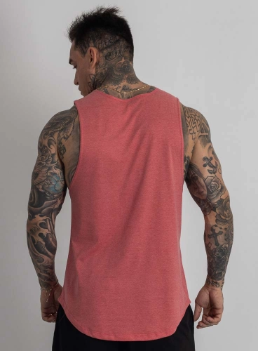 Regata Crown Tank Block Mescla Vermelho Produto Regata Crown Tank Block Mescla Vermelho