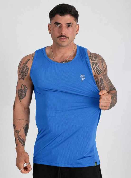 Regata Crown Dry Fit ice Azul Claro Produto Regata Crown Dry Fit ice Azul Claro