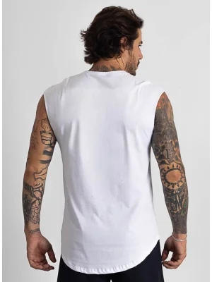 Produto Regata Crown Japonesa Rex Branca