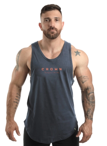 Regata Crown Tradicional Grafite Produto Regata Crown Tradicional Grafite