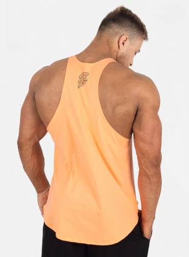 Produto Regata Cavada Laranja Blaze Reps Crown Training