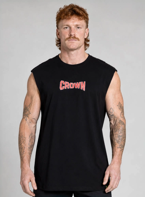 Regata Crown Japonesa Mike Preta Produto Regata Crown Japonesa Mike Preta