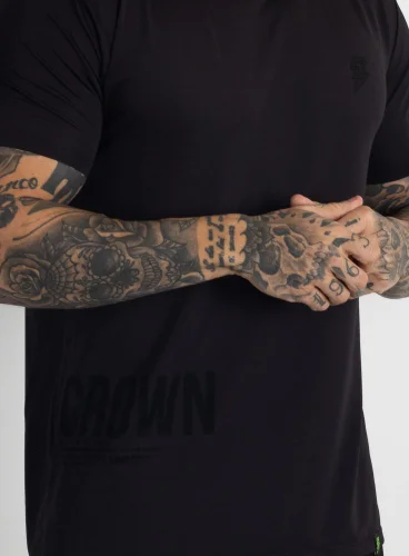 Produto Camiseta Crown Polytech Preta
