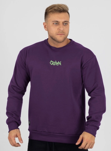 Moletom Crown Graffs Roxo