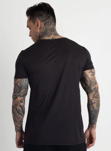 Camiseta Crown Polytech Pace Preta Produto Camiseta Crown Polytech Pace Preta