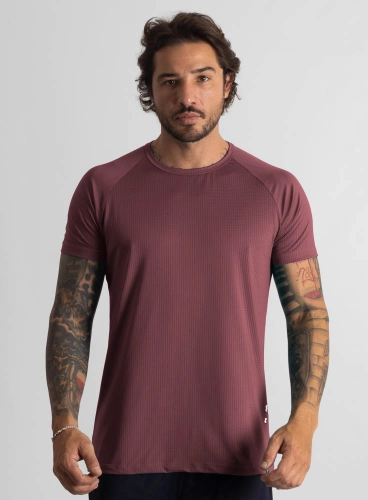 Camiseta Crown Dry Fit ice Elemental Bordô Produto Camiseta Crown Dry Fit ice Elemental Bordô