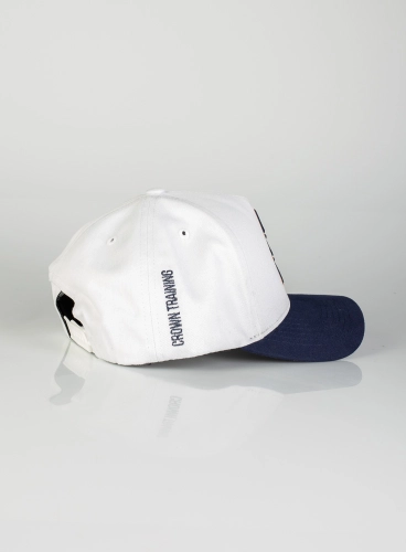 Produto Boné Crown Training Branco e Azul