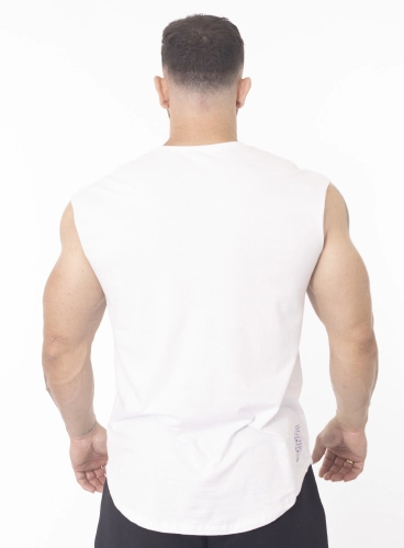 Produto Regata Crown Japonesa Bodybuilder Branco
