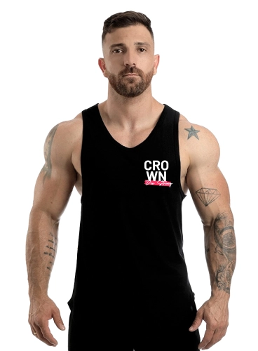 Produto Regata Crown Trad Die Strong Preta