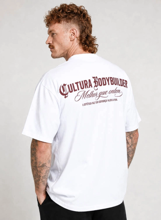 Produto Camiseta Oversized Cultura Branca