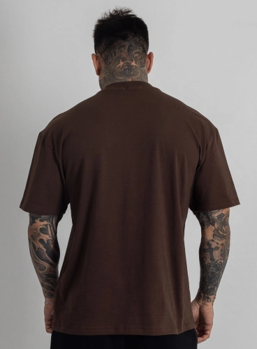 Produto Camiseta Oversized Base Marrom