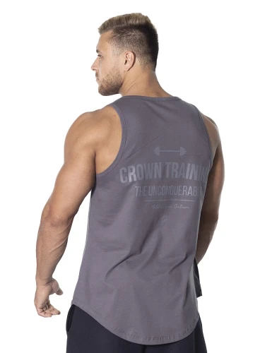 Regata Crown Training Viciado no Pump Cinza Produto Regata Crown Training Viciado no Pump Cinza