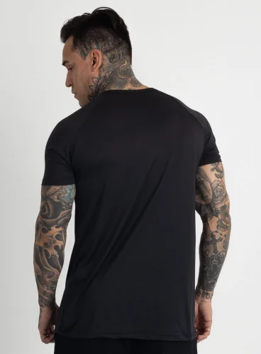 Produto Camiseta Crown Dry Fit ice Logo Preta