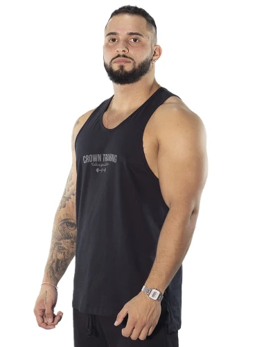Regata Delt Crown Training Black Produto Regata Delt Crown Training Black