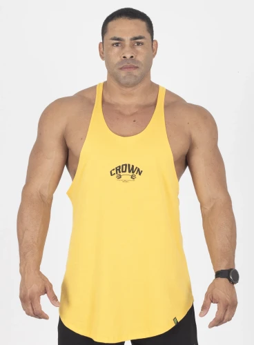 Regata Cavada Amarela Dumbbell Crown Training Regata Cavada Amarela Dumbbell Crown Training