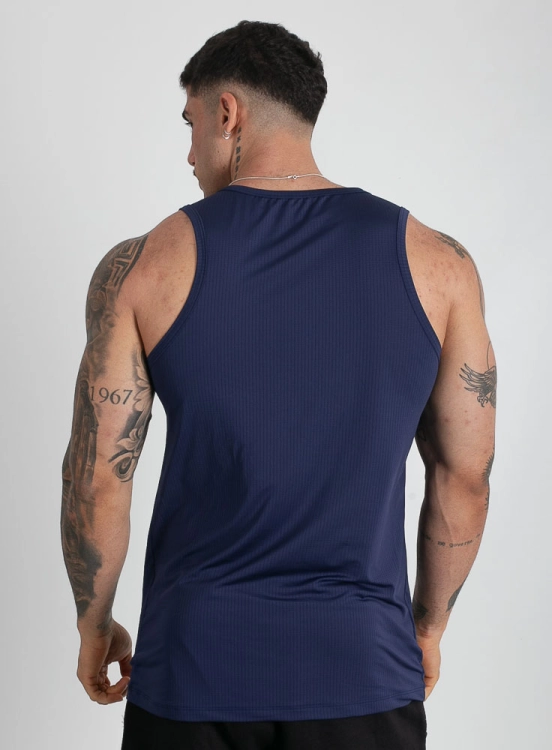 Regata Crown Dry Fit ice Azul Marinho Produto Regata Crown Dry Fit ice Azul Marinho