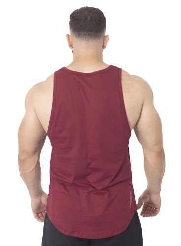 Regata Masculina Bordô Bodybuilder Crown Training Produto Regata Masculina Bordô Bodybuilder Crown Training