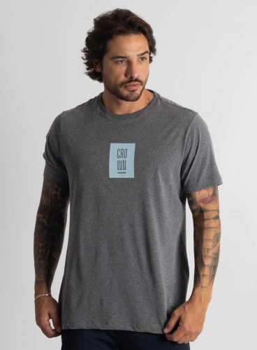 Camiseta Crown Training Mescla Black