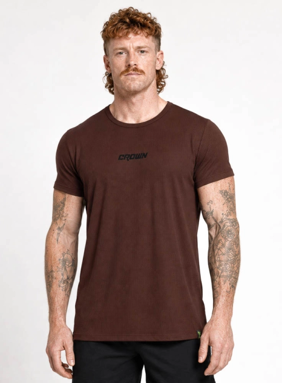 Produto Camiseta Crown Polytech Marrom