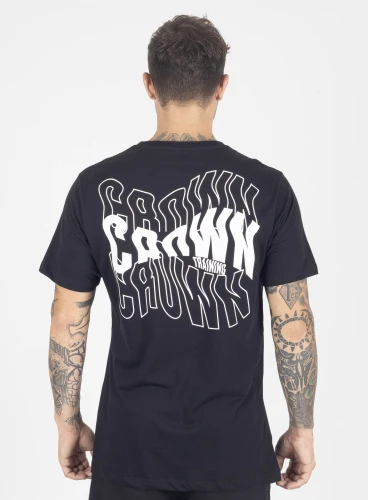 Camiseta Crown Training Wave Preto Produto Camiseta Crown Training Wave Preto
