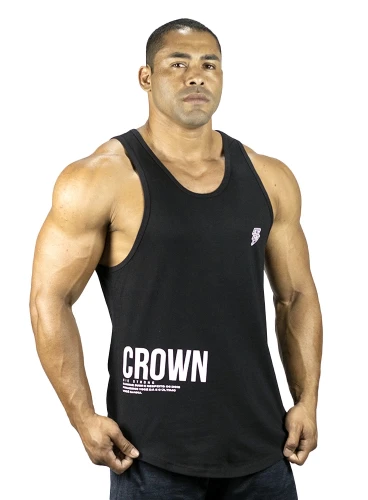 Regata Crown Training Trad Black Produto Regata Crown Training Trad Black