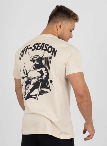 Camiseta Crown Training Off Season Creme
