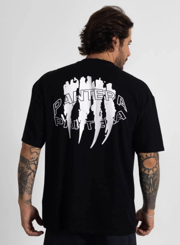 Camiseta Oversized Pantera Preta Produto Camiseta Oversized Pantera Preta