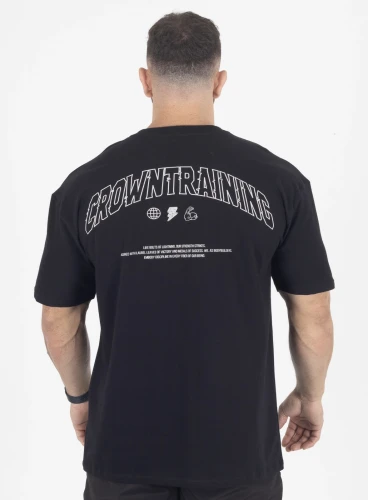 Produto Camiseta Oversized Preta Conquest 