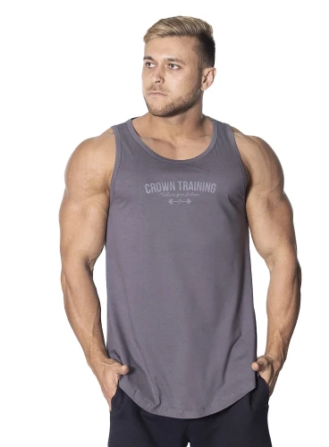 Regata Crown Training Viciado no Pump Cinza Produto Regata Crown Training Viciado no Pump Cinza