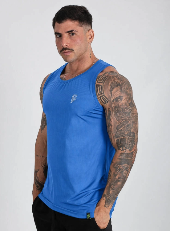 Regata Crown Dry Fit ice Azul Claro Produto Regata Crown Dry Fit ice Azul Claro