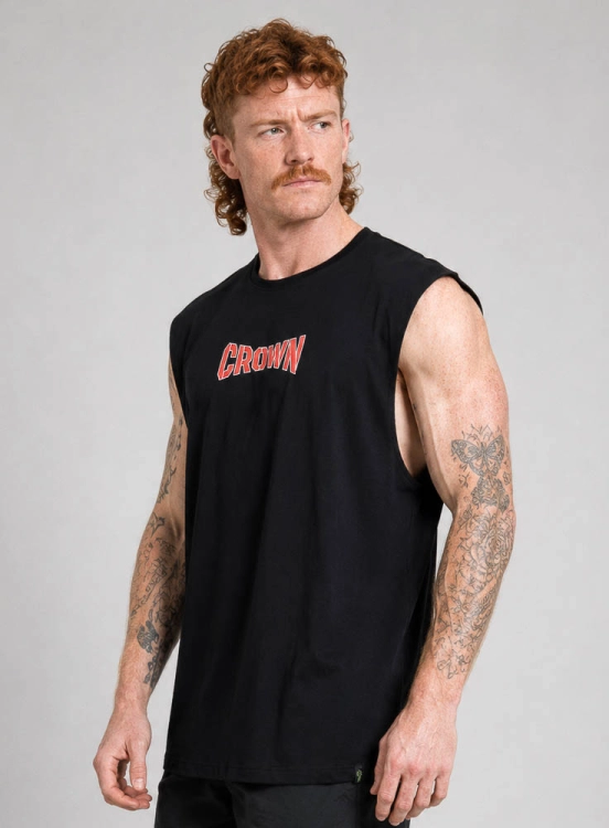 Regata Crown Japonesa Mike Preta Produto Regata Crown Japonesa Mike Preta