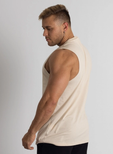 Produto Regata Crown New Tank Graffs Creme