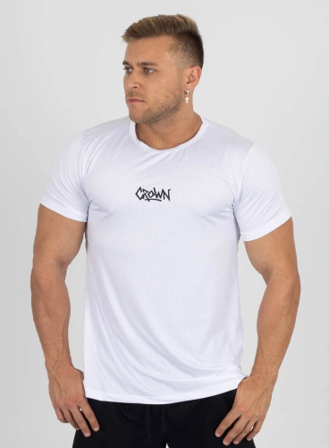 Produto Camiseta Crown Dry Fit Ice Graffs Branca