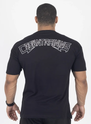 Produto Camiseta Preta Over Spark 