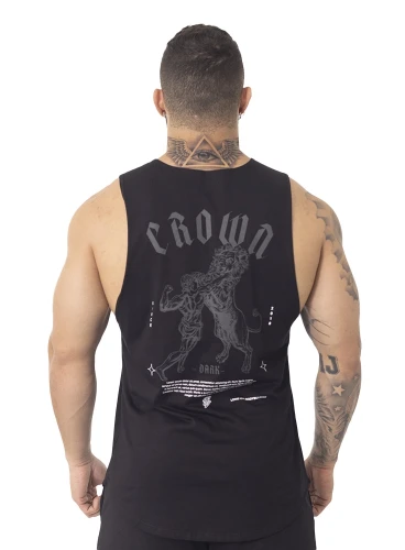 Regata Crown Tank Dark Produto Regata Crown Tank Dark