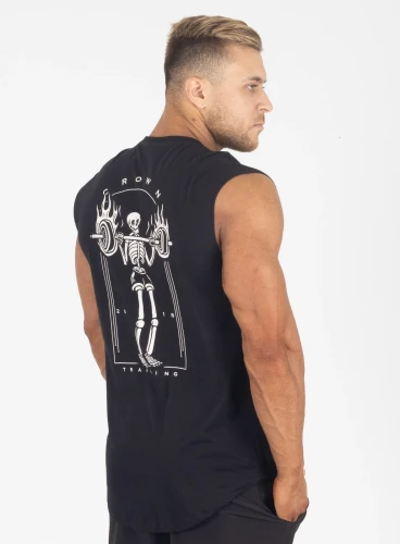 Produto Regata Crown Japonesa Blaze Reps Preto 