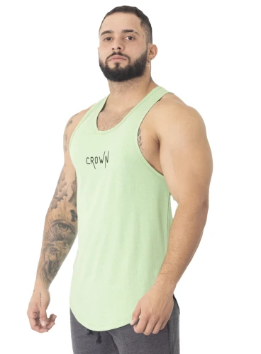 Produto Regata Crown Trad Verde Basica